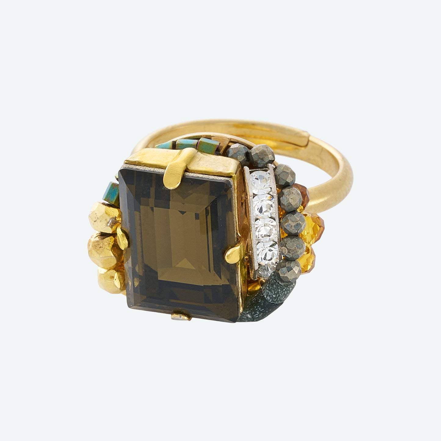 Stella Cocktail Ring med Swarovski.